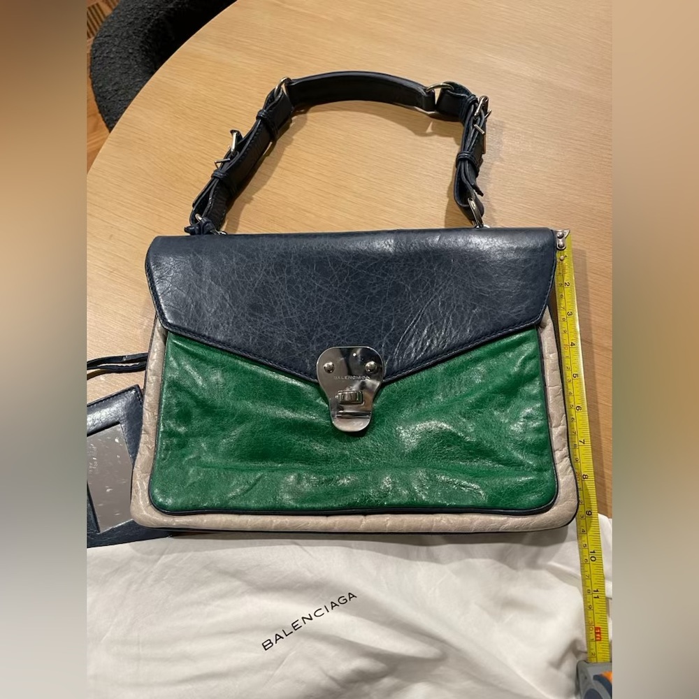 Vintage Balenciaga Triclor Arena Flap Bag